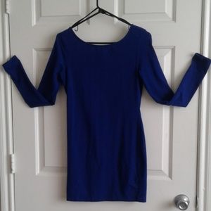 Royal Blue Bodycon Dress